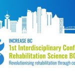 Poster of Increase BC's first Interdisciplinary Conference in Rehabilitation Research BC
