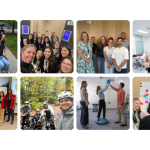 A montage of images from OSOT including students and faculty in a variety of teaching, research and social settings