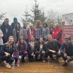 Dr. Julia Schmidt and her partners in the BC Consensus project pose outdoors for a group photo